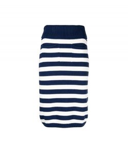 Nautical Stripes Midi Skirt