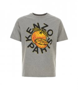 Kenzo Orange Classic  Pearl Grey T-Shirt