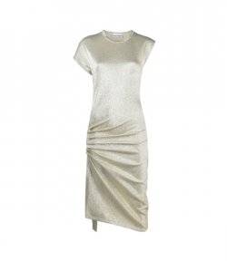 Silver/Gold Robe Mid Lenght Dress