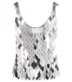 Silver Mirror HauteTank Top
